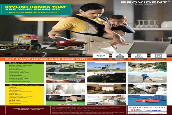 Book stylish homes that are Wi-Fi enabled at Provident Northern Destiny in Bangalore